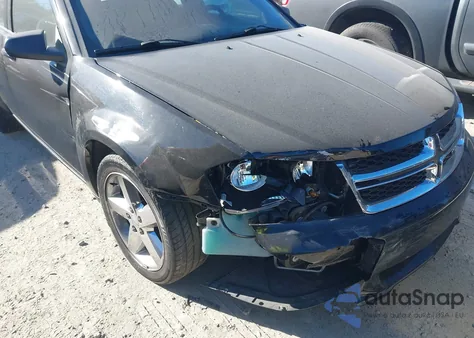 2014 Dodge Avenger Se из США, поврежденный, VIN 1C3CDZAG0EN165319